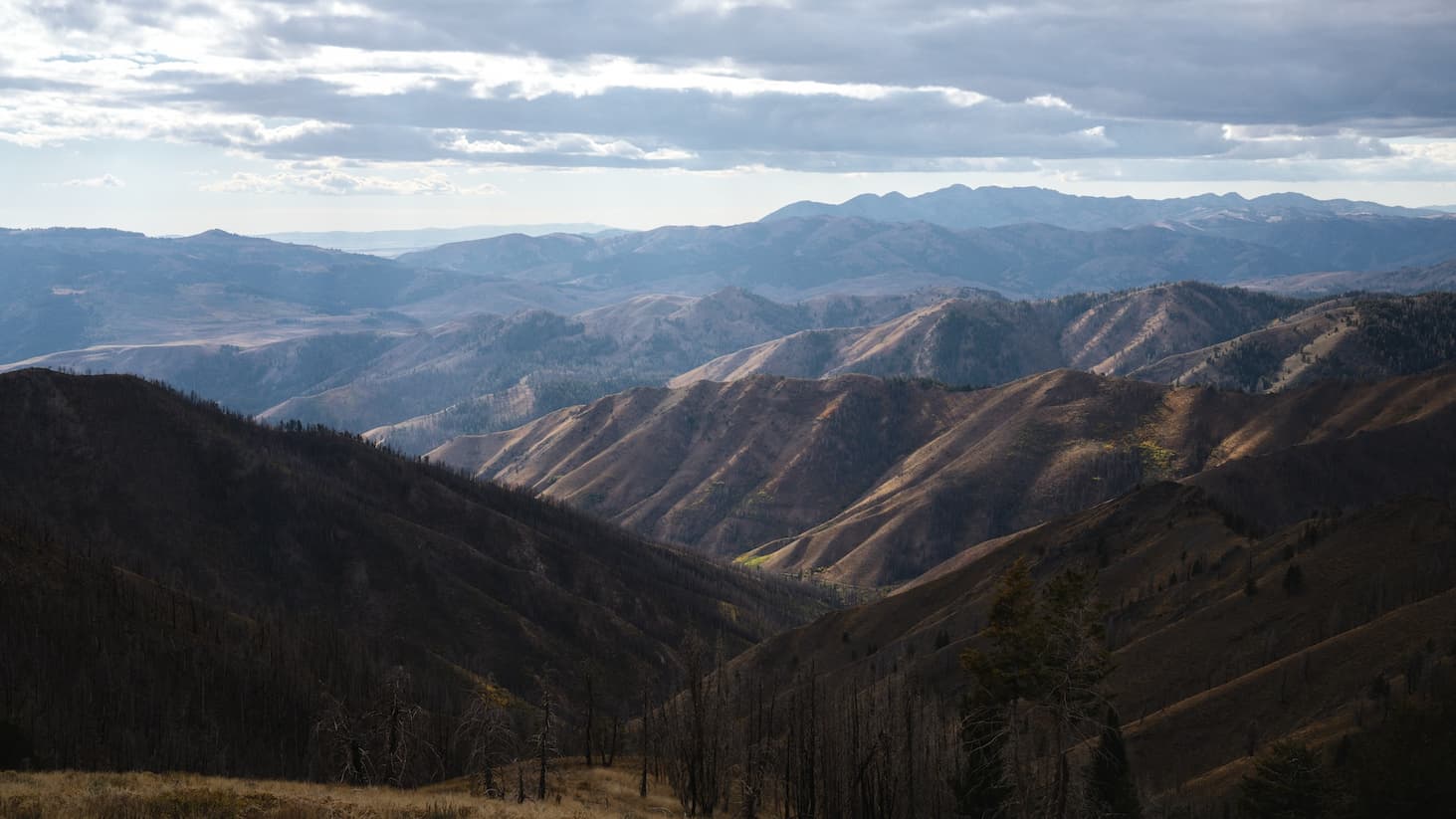 ariel pic of mountains