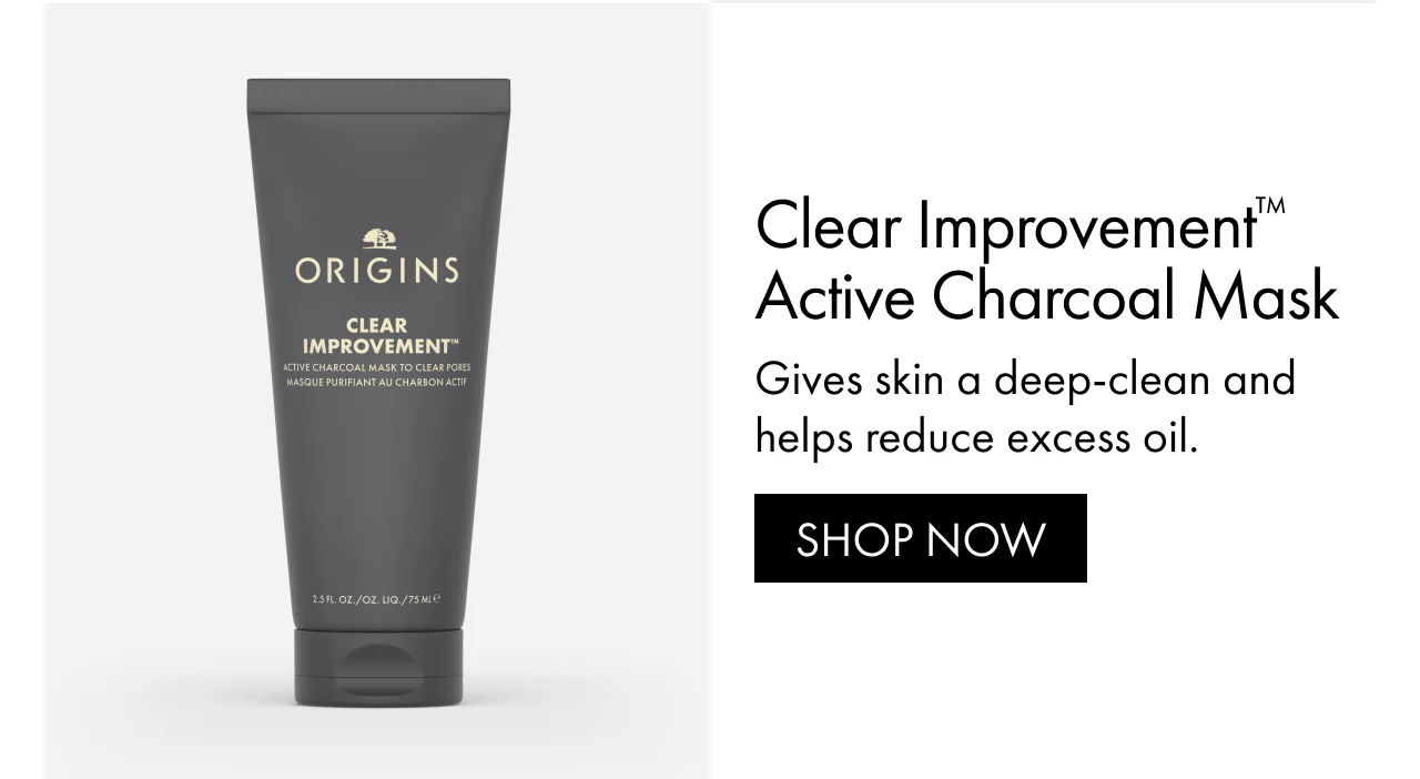 Clear Improvement™ Active Charcoal Mask | Gives skin a deep-clean and helps reduce excess oil. | SHOP NOW