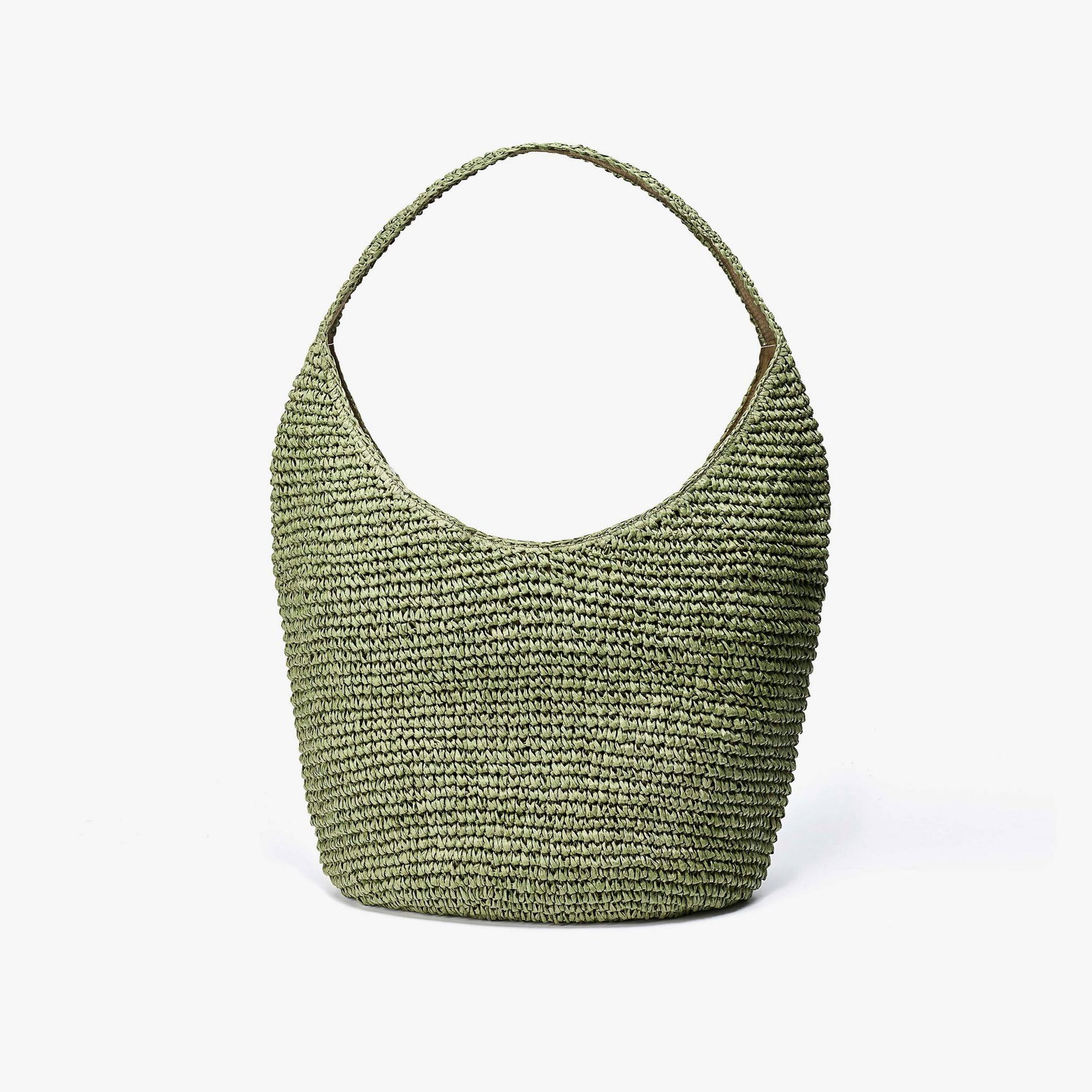 Shop Talia Straw Bag Green