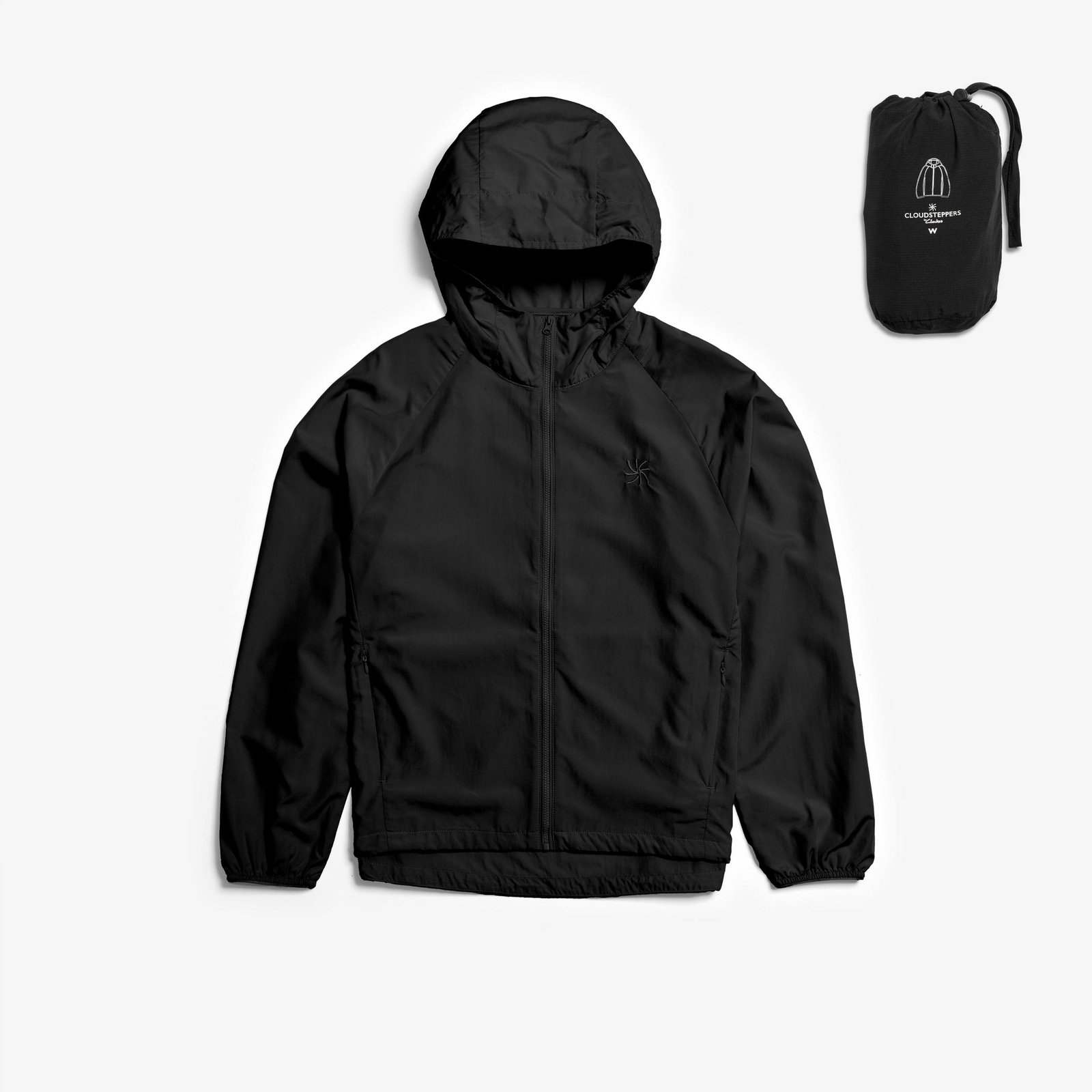 Shop Cloudsteppers Packable Jacket Black