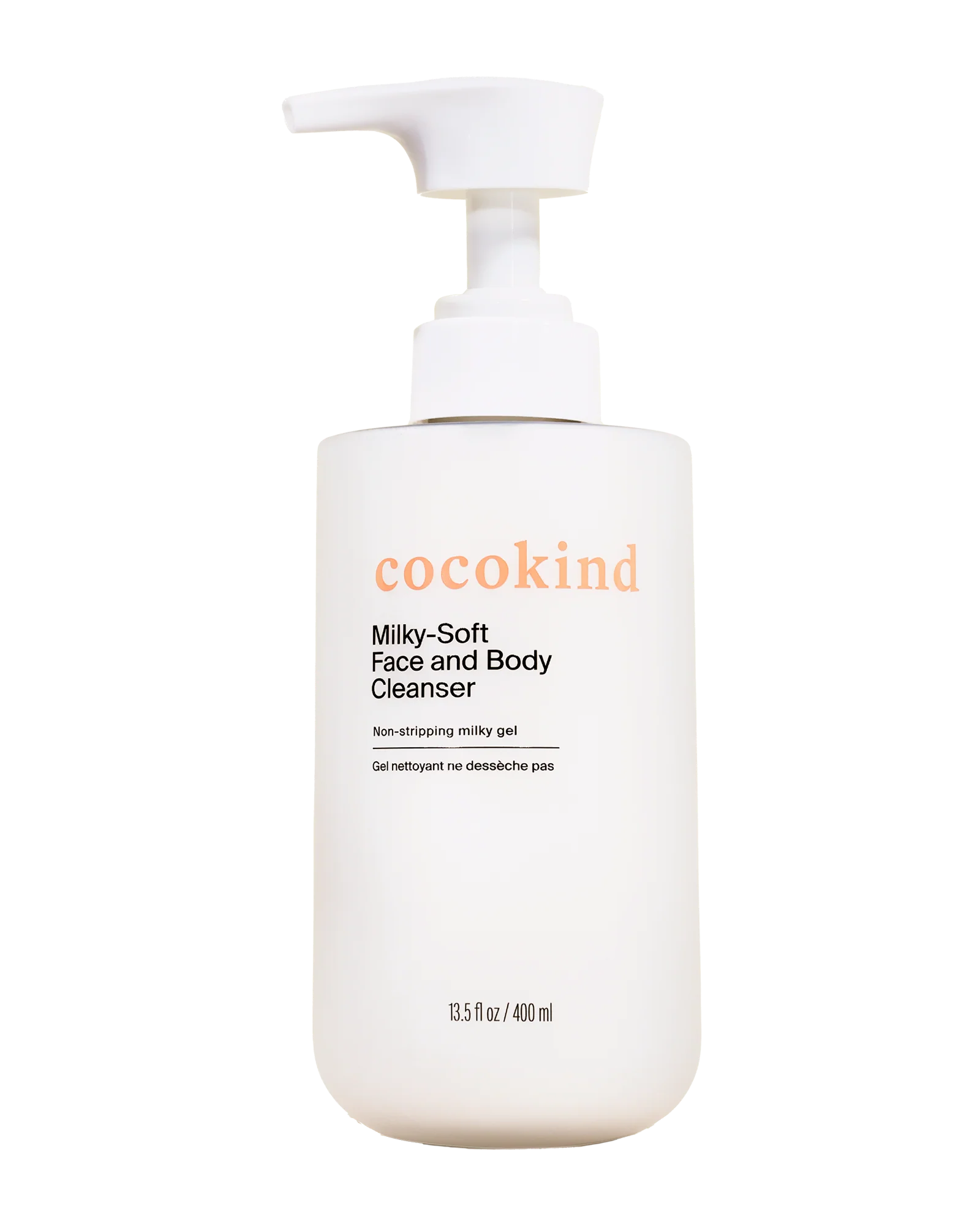 Image of milky-soft face and body cleanser