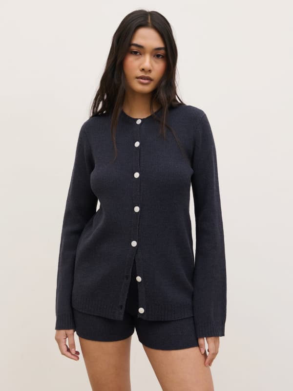 Gracie Fine Tape Knit Cardigan