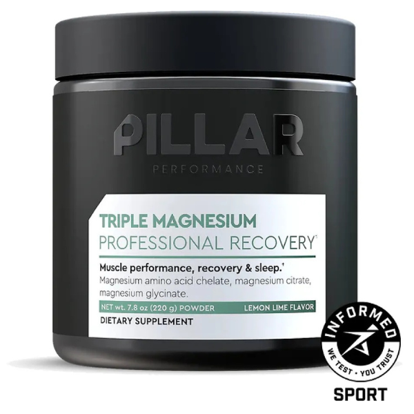 PILLAR Performance Triple Magnesium Professional Recovery Powder - 40 serving