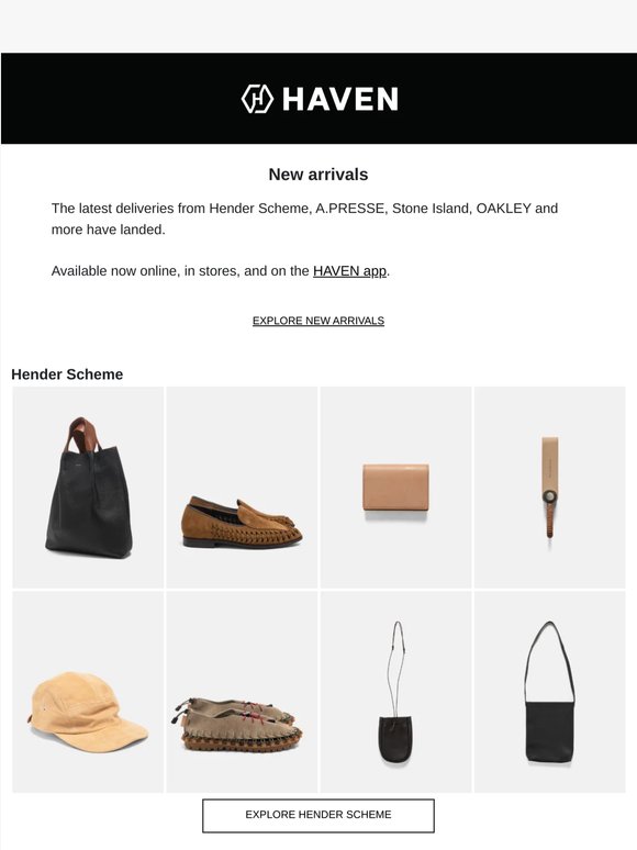 New arrivals