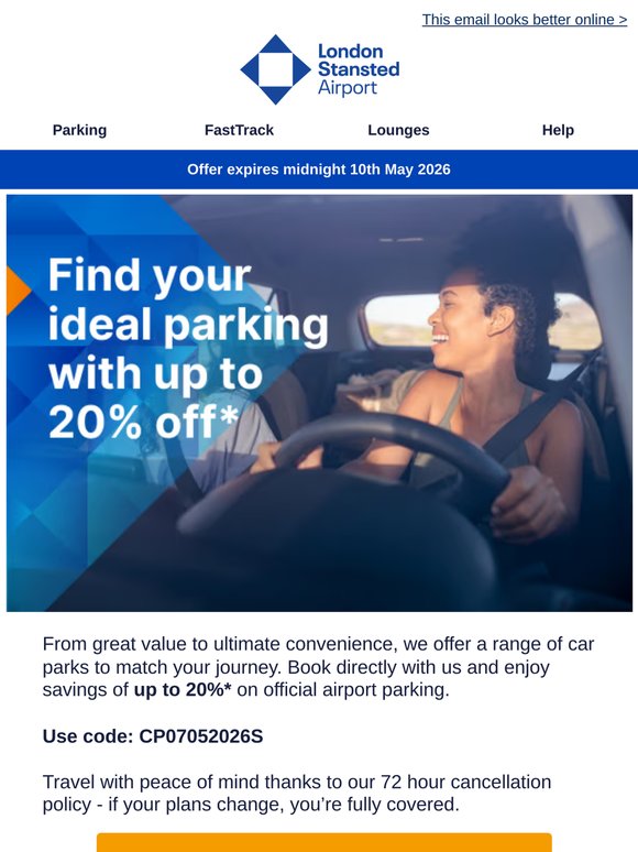Find your perfect airport parking for your next trip