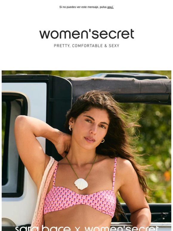Sara Bace x Women'secret 🧡 ¡Hasta -50%!