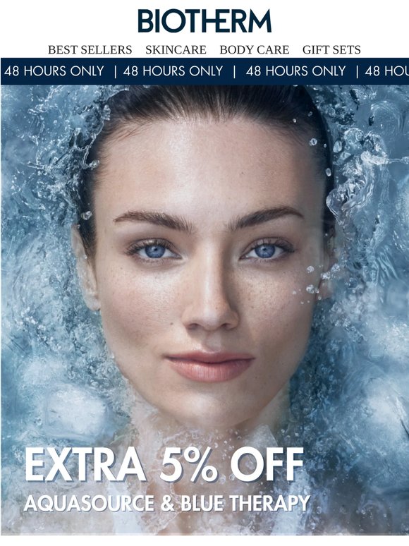 Explore Aquasource & Blue Therapy With an Extra 5% Off