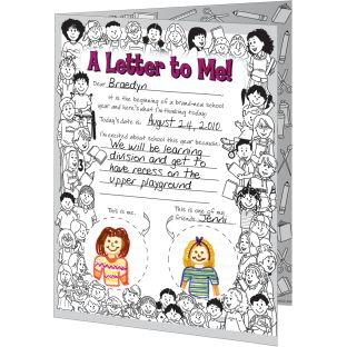Image of Ready To Decorate First Day Last Day Letters Kit set of 24 by Really Good Stuff LLC