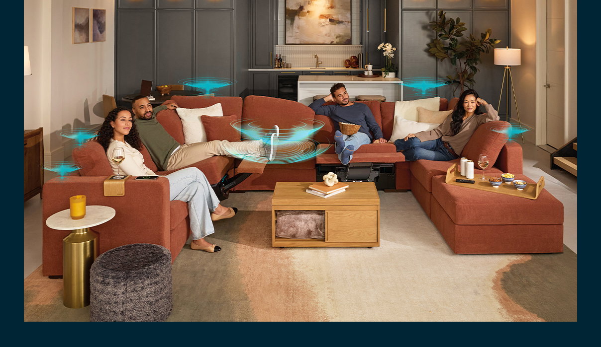 Sactionals with Customizable Comfort