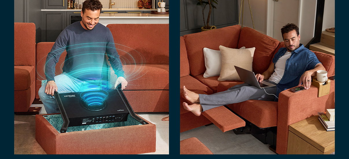 Sactionals with Customizable Comfort
