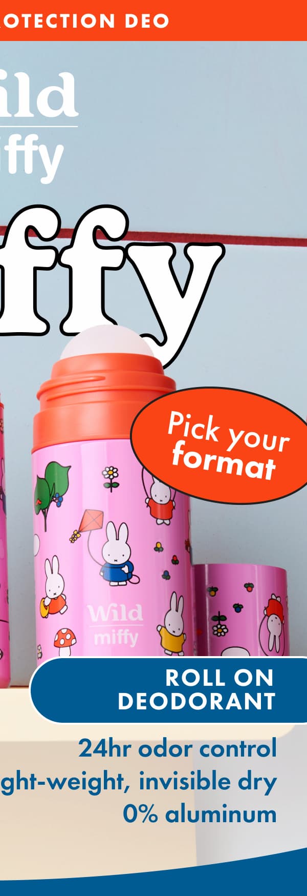 Miffy Roll On: 24h odor control