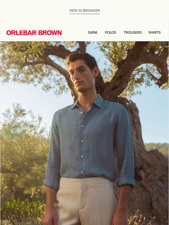 Giles Shirt: The Shape of Summer Tailoring