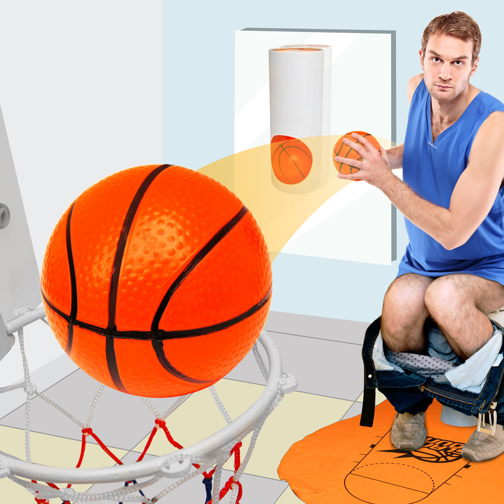 Image of Toiletten Basketball Set