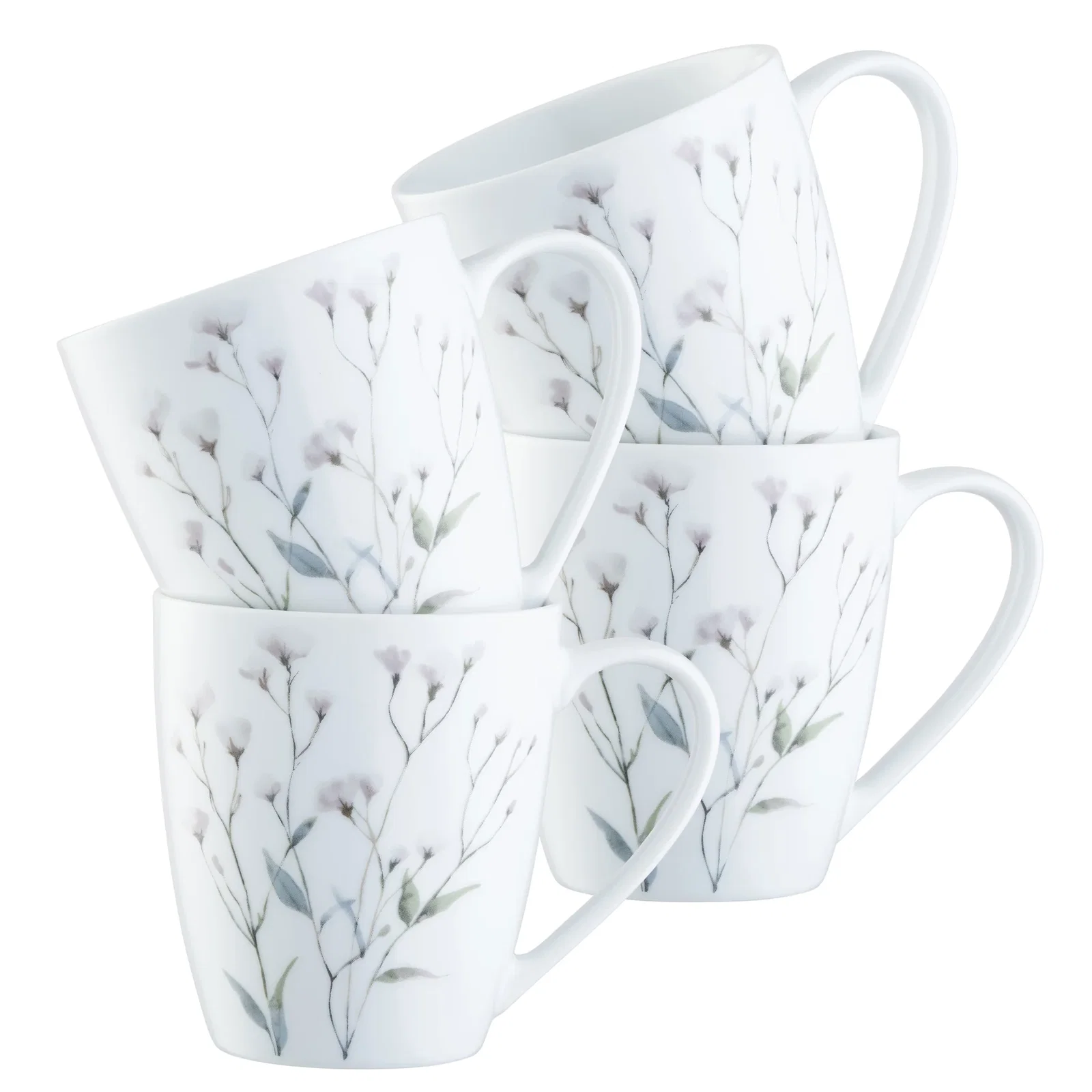 Image of Aynsley Cottom Blossom Set of 4 Mugs