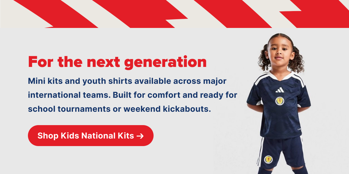 👕 Kids national kits
