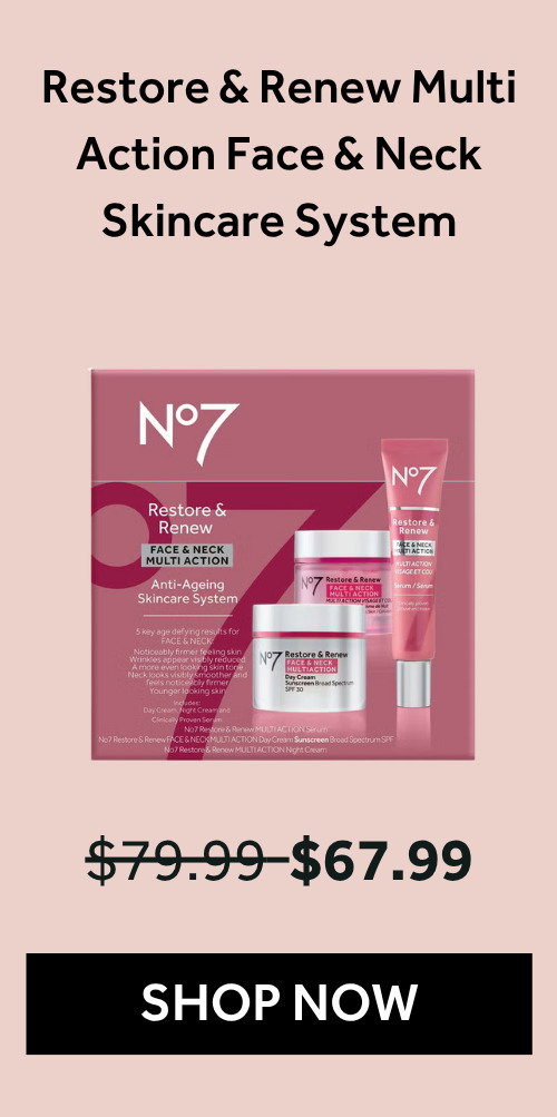 Restore & Renew Multi Action Face & Neck Skincare System