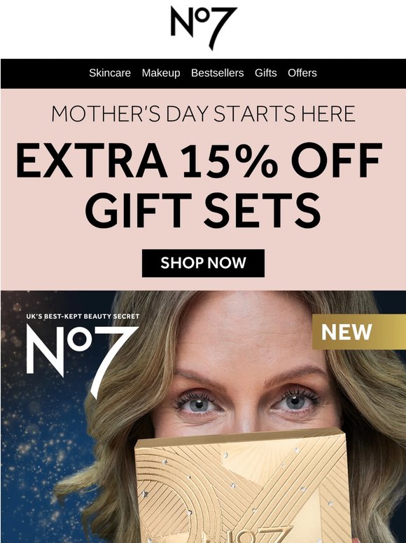 Extra 15% Off Gift Sets for Mom 💖