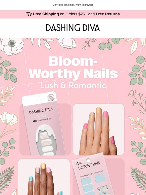 Your floral fantasy is here.