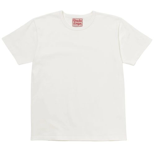 Wonder Looper Double Heavyweight T-Shirt - White