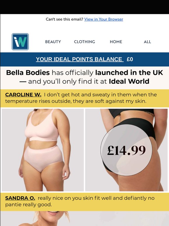 Exclusive UK Launch ✨ Bella Bodies