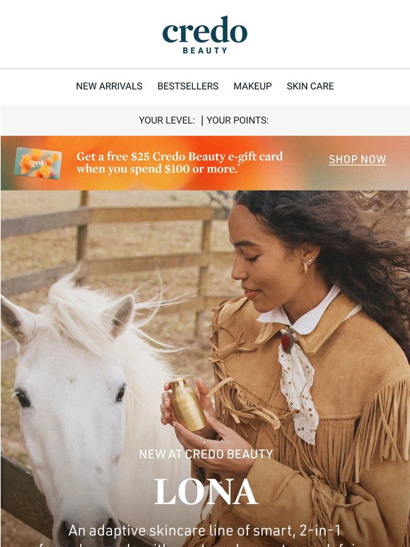 New: LONA, skincare with a western spirit