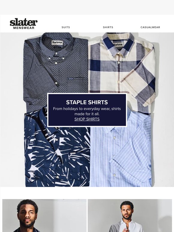 Summer Shirts from £12 👔