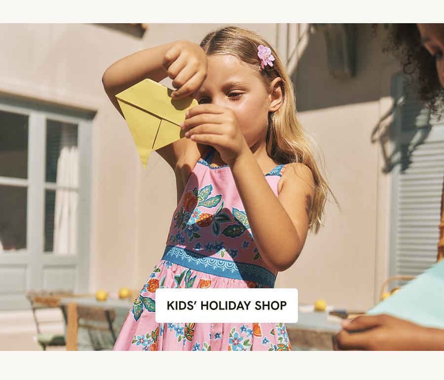 KIDS' HOLIDAY SHOP