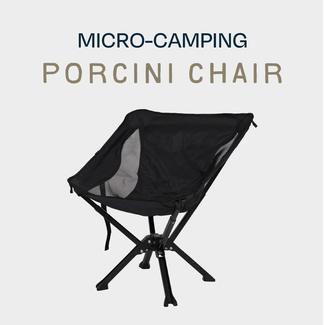 MICRO-CAMPING  PORCINI CHAIR