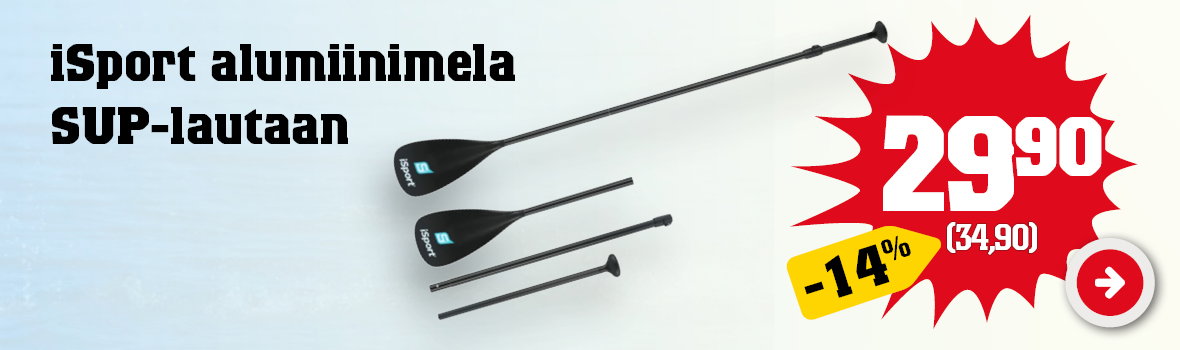 iSport alumiinimela SUP-lautaan