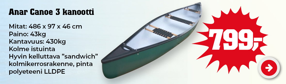 Anar Canoe 3 kanootti