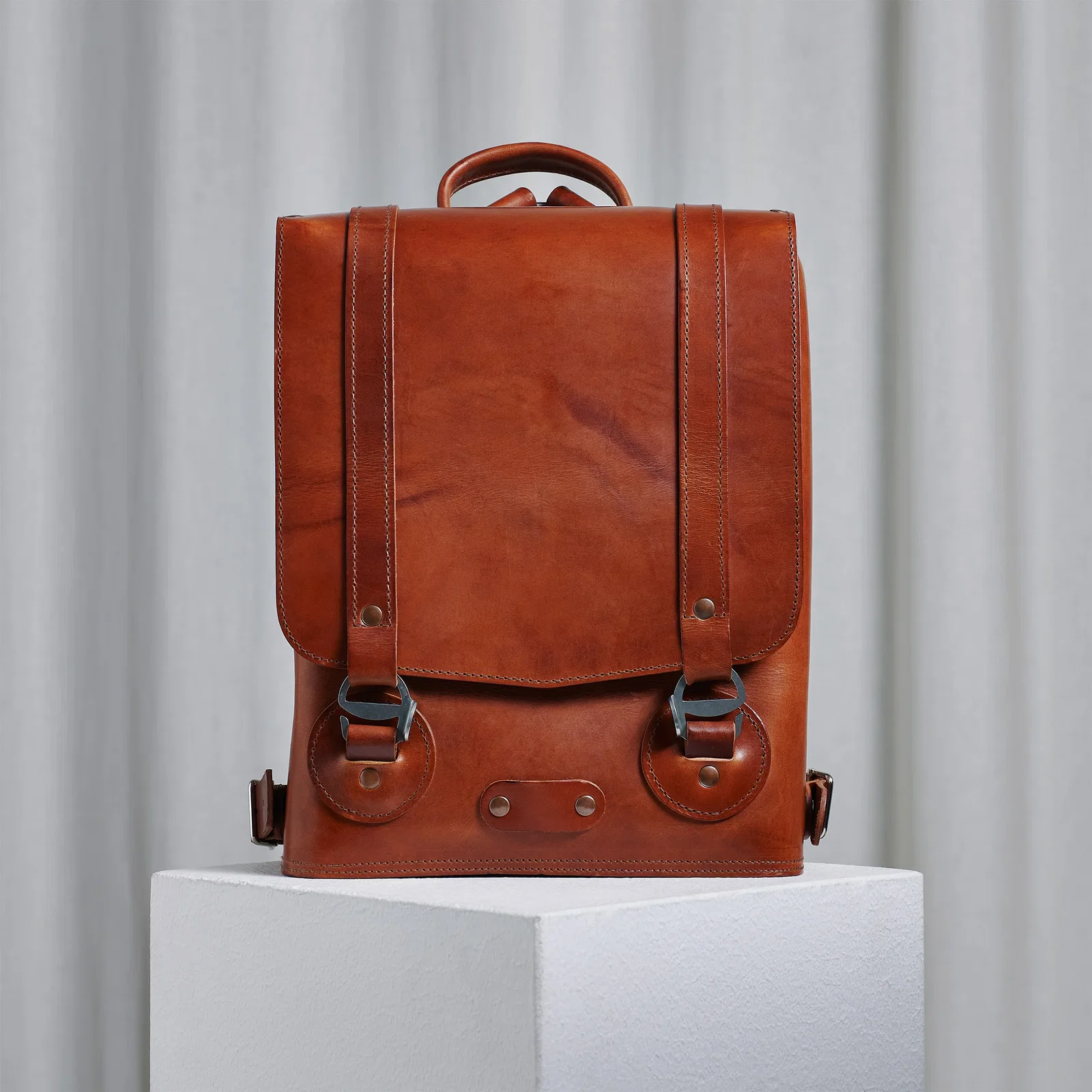Image of Brown Small Backpack