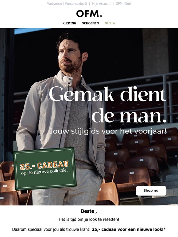 Een cadeautje voor een frisse start...🎁