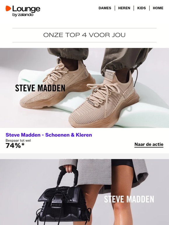 Steve Madden, Armani Exchange, ONLY Carmakoma & nog meer buitenkansjes
