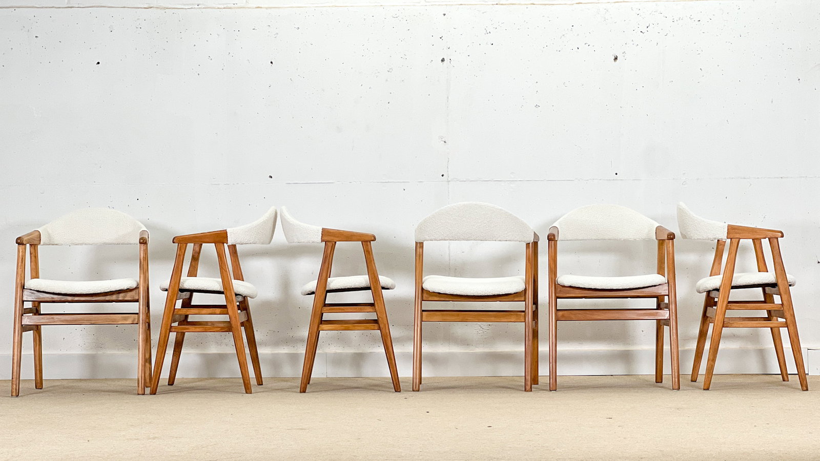 Danish Dining Chairs (New Upholstery)