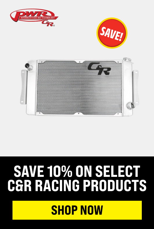 Save 10% On Select C&R Racing Products