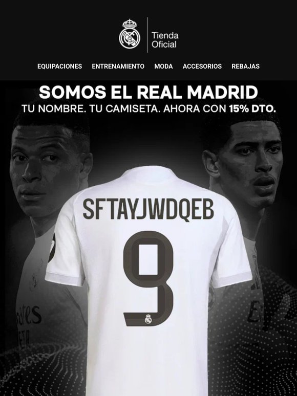 —, tu camiseta del Clásico te espera