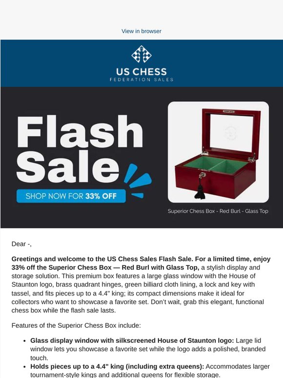 Flash Sale: Enjoy Massive Savings