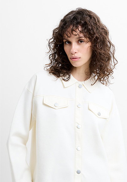 Cersei Knit Denim Mix Jacket