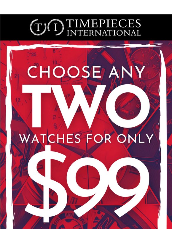 Premium Watches. Unheard-of Price.