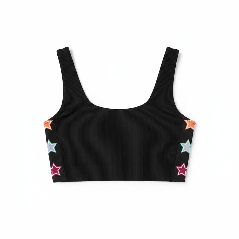 Beach Riot Tessa Fantasy Star Gym Crop Top