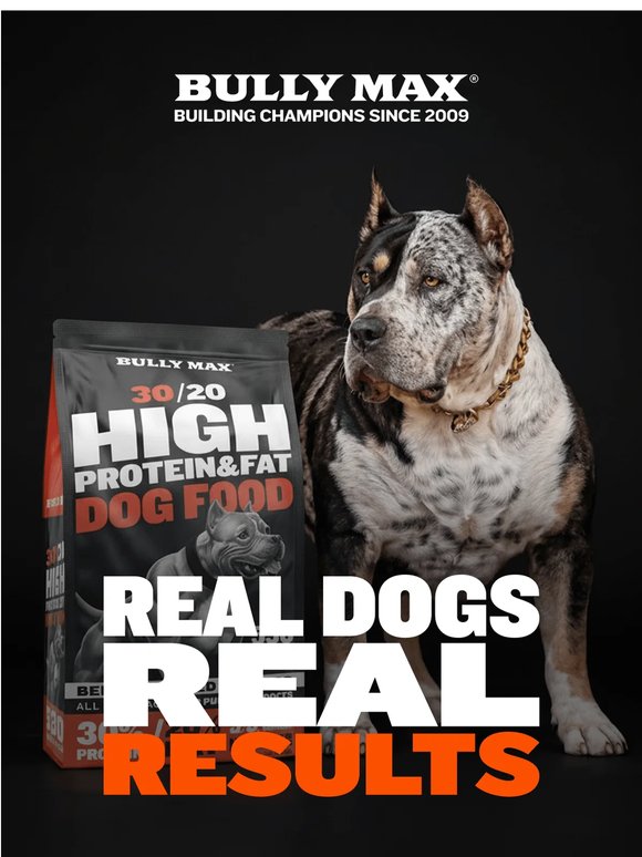 10,000+ Dogs Fueled Like This