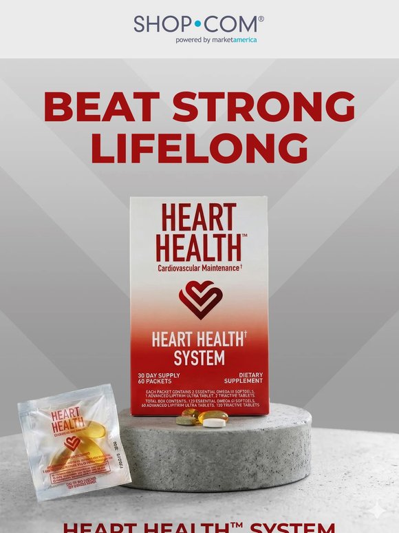 Back in Stock! Portable & Powerful Heart Health™ System
