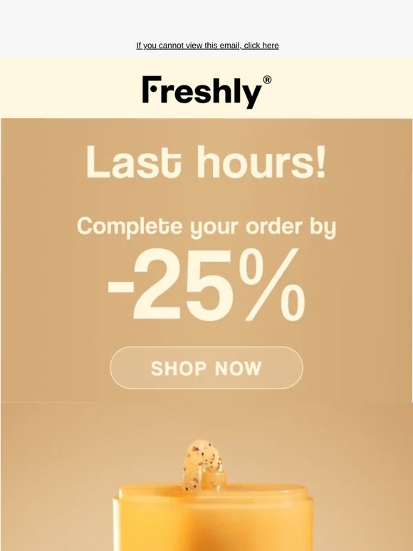 LAST CHANCE⌛ Up to -25%