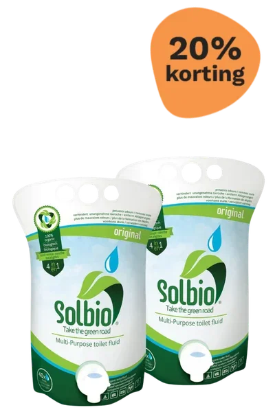 Solbio Biologisch Toiletvloeistof Mobiele Toiletten 2x1600ml