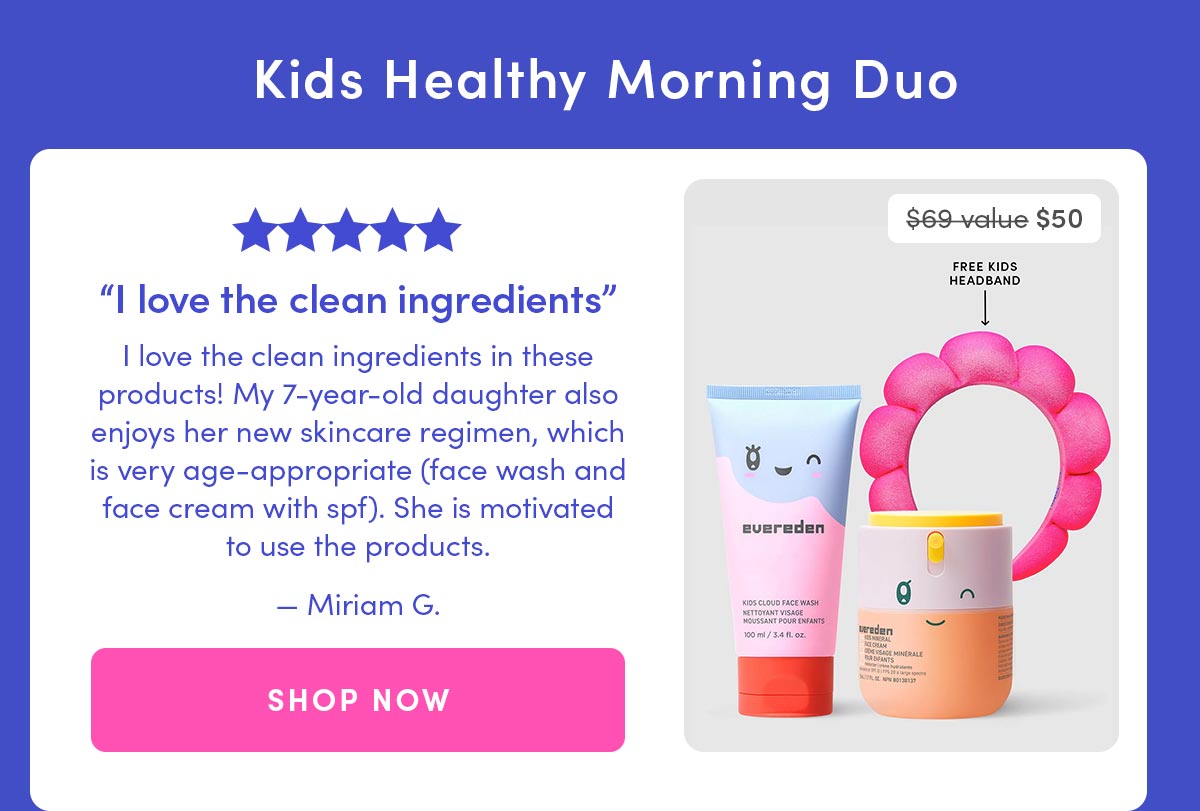 Kids Healthy Morning Duo
