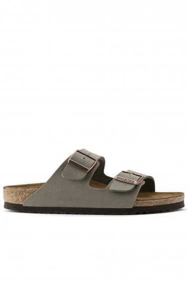 Arizona Birko-Flor Nubuck Grey