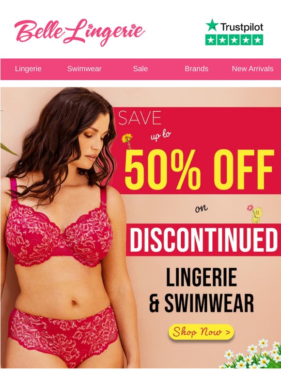 🐣 CLEARANCE | Up to 50% Off Discontinued Lingerie
