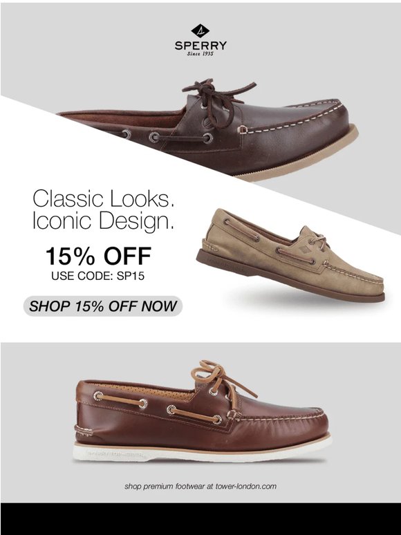 [NEW] The original boat shoe is here