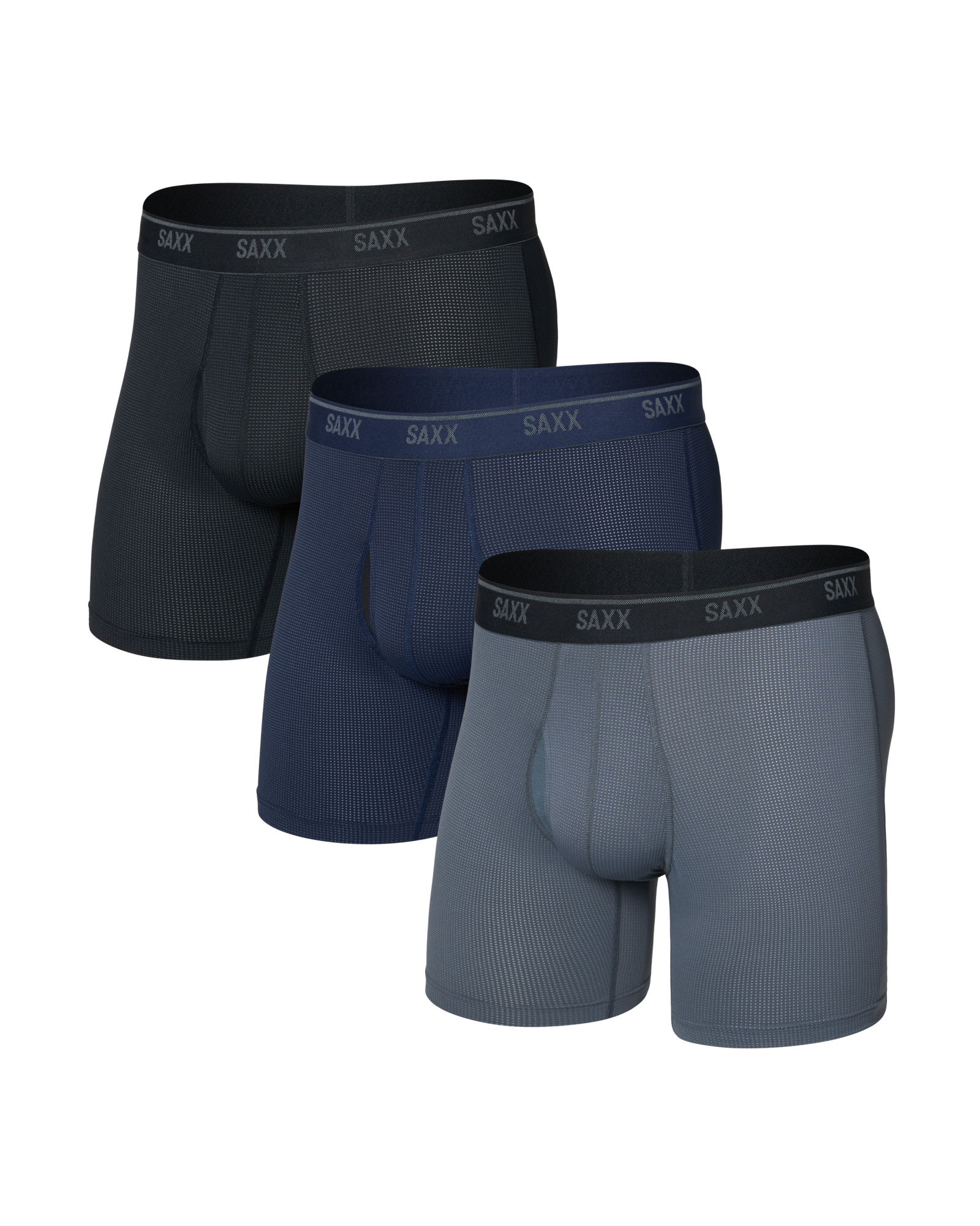 Quest Quick-Dry Mesh (3 Pack)