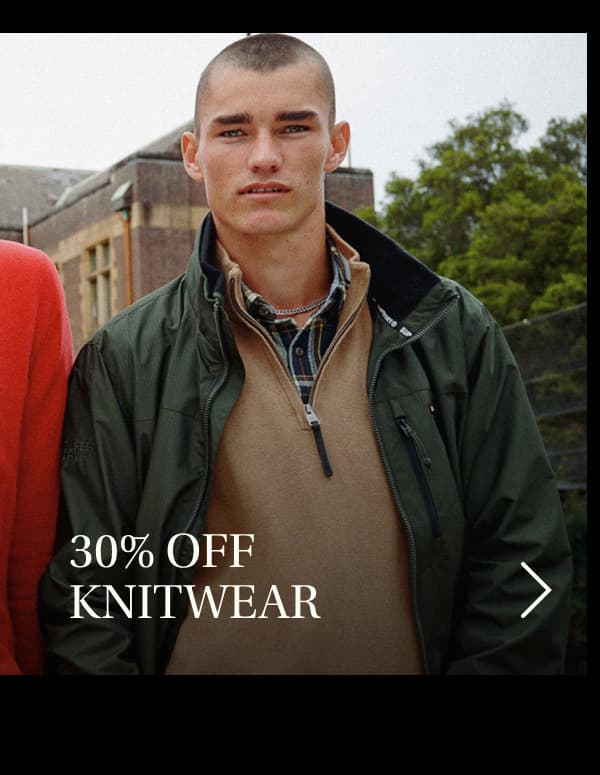 Shop Now: 30% Off Knitwear